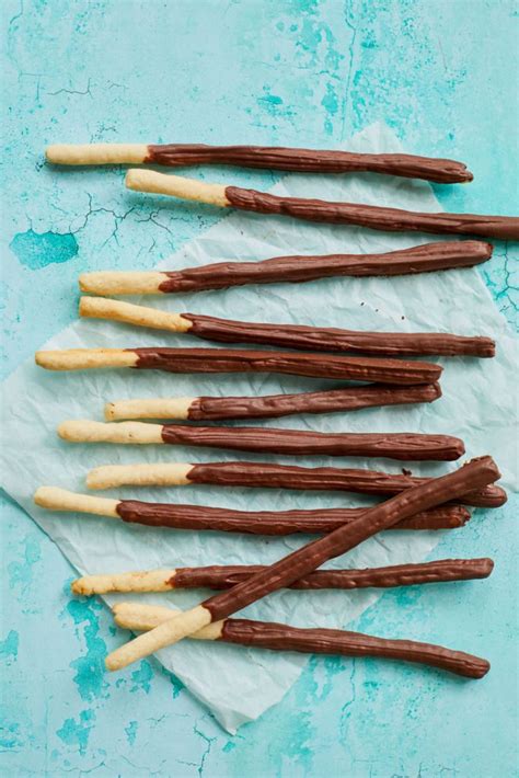 homemade pocky|How To Make Pocky Sticks .